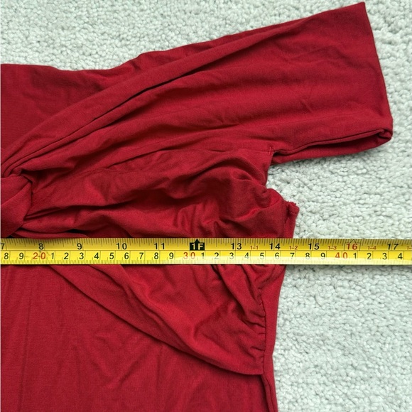 HALARA Strapless Red Dress Sz M - Picture 4 of 5